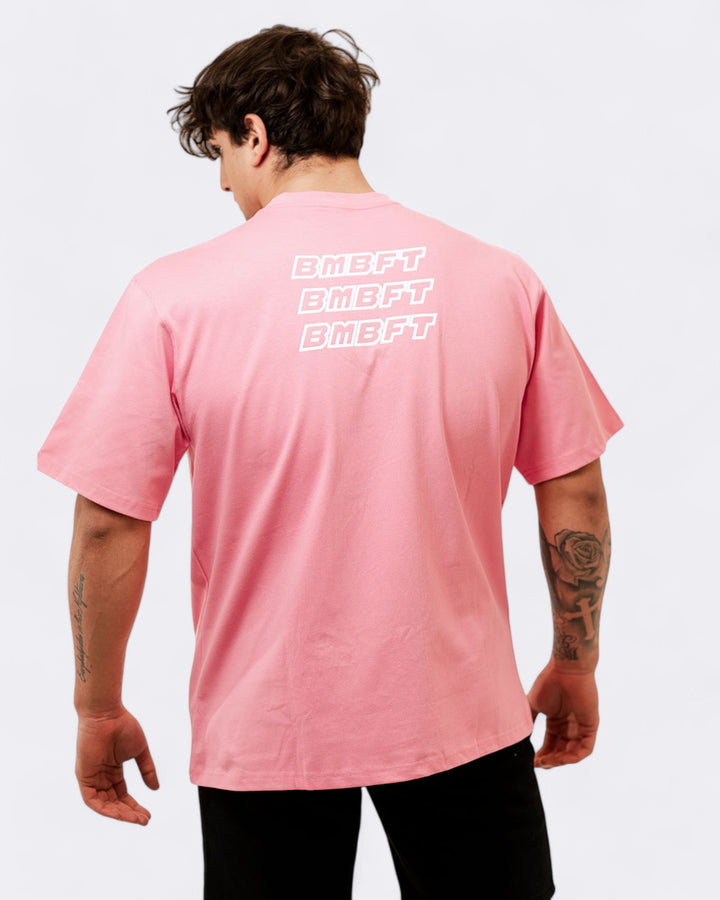 Echo Oversized T-Shirt - Pink