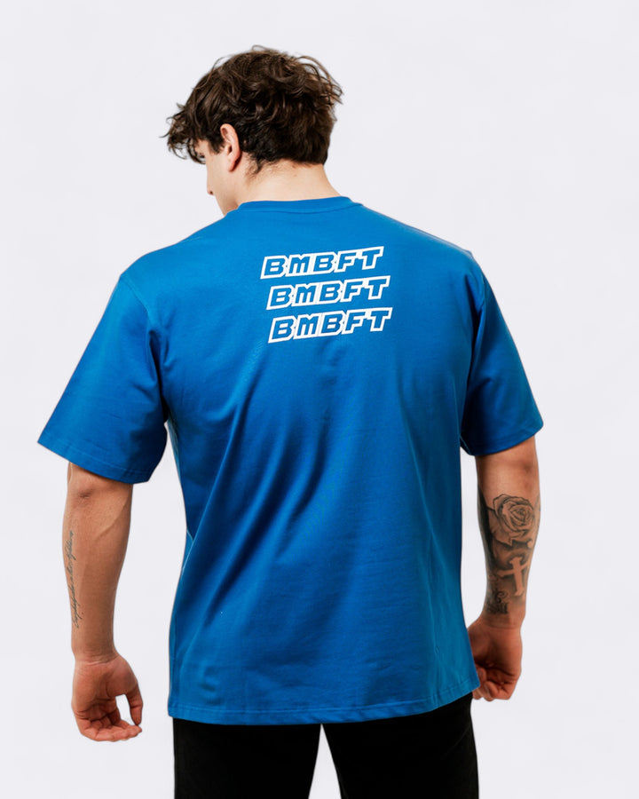 Echo Oversized T-Shirt - Blue