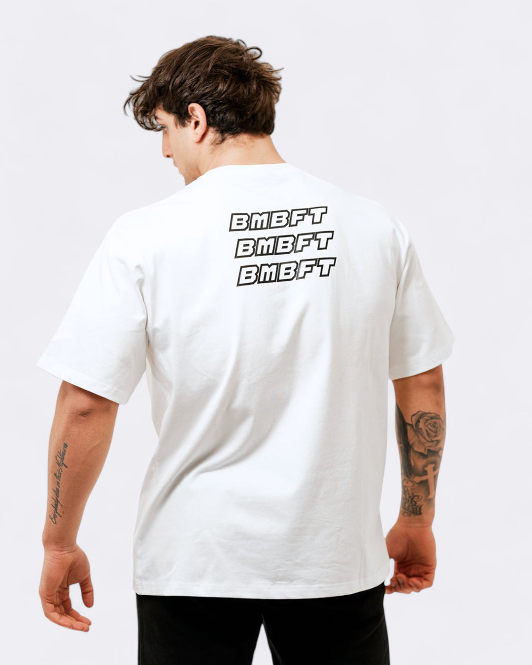 Oversized Echo T-shirt - White