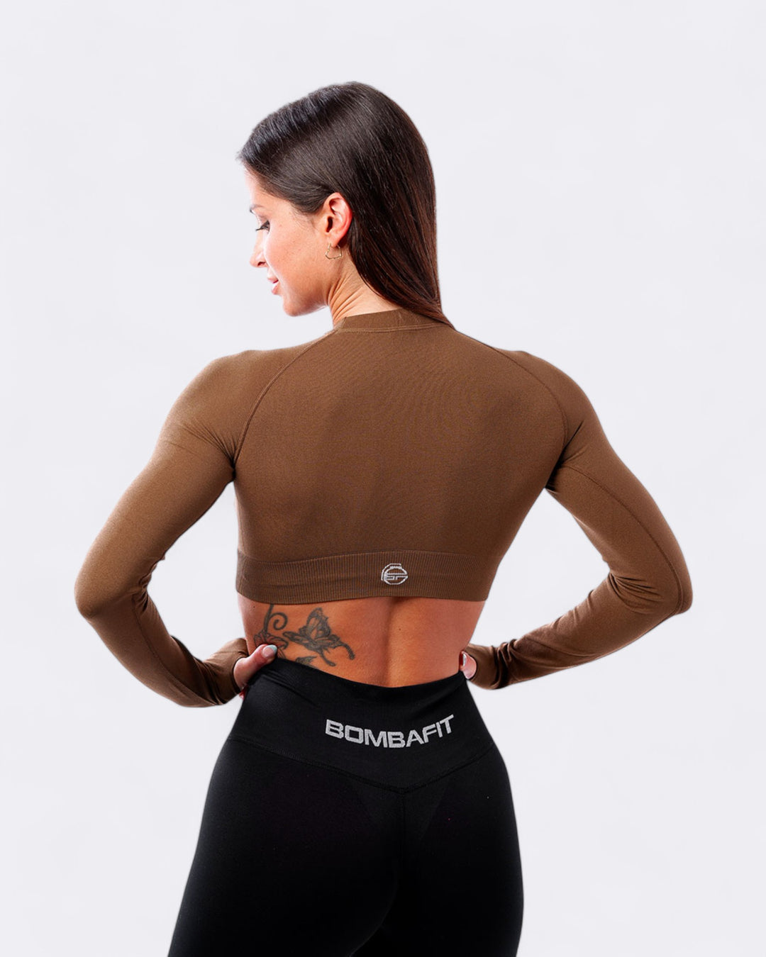 Basic Long Top - Brown