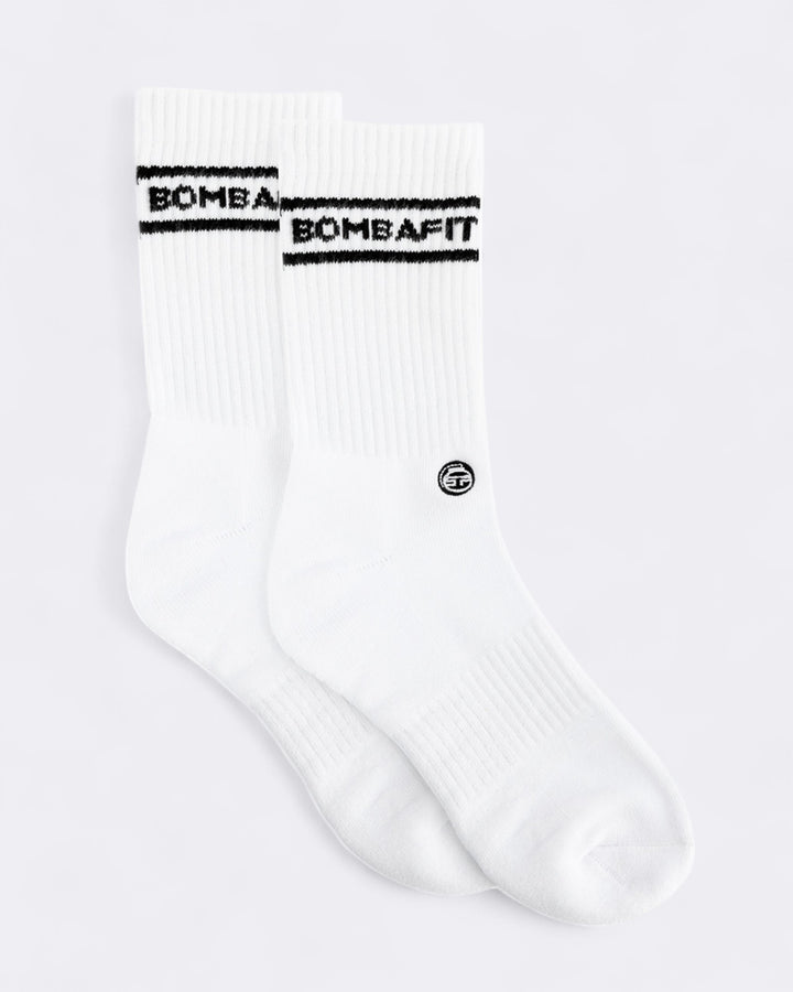 Bombafit Socks - White