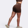 Clio Shorts Leggings - Marrone - Bombafit