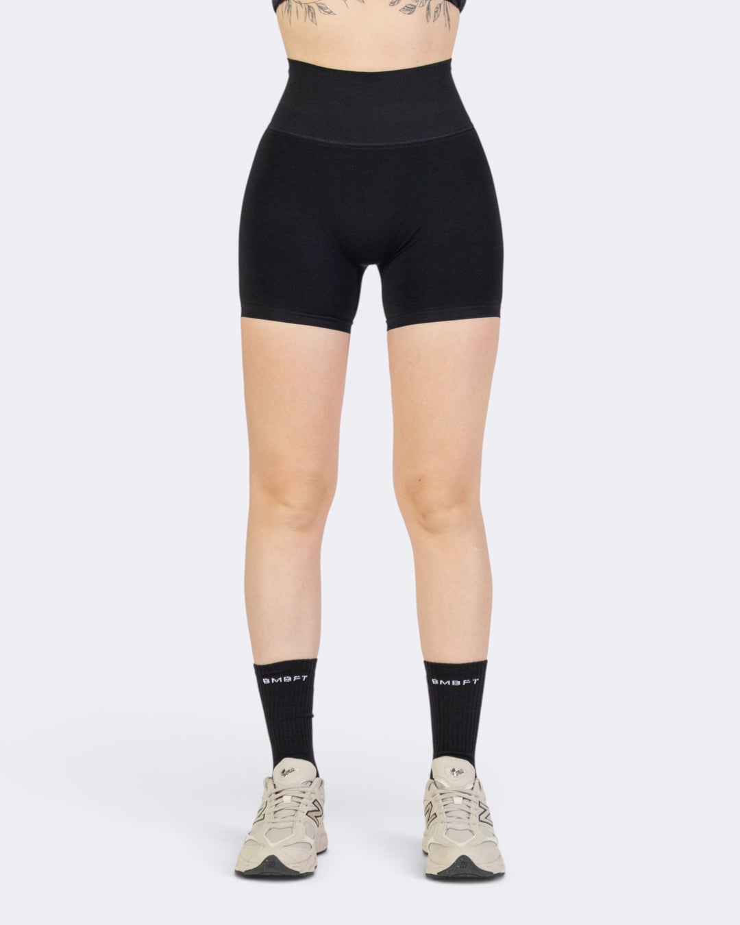 Clio Shorts Leggings - Nero - Bombafit