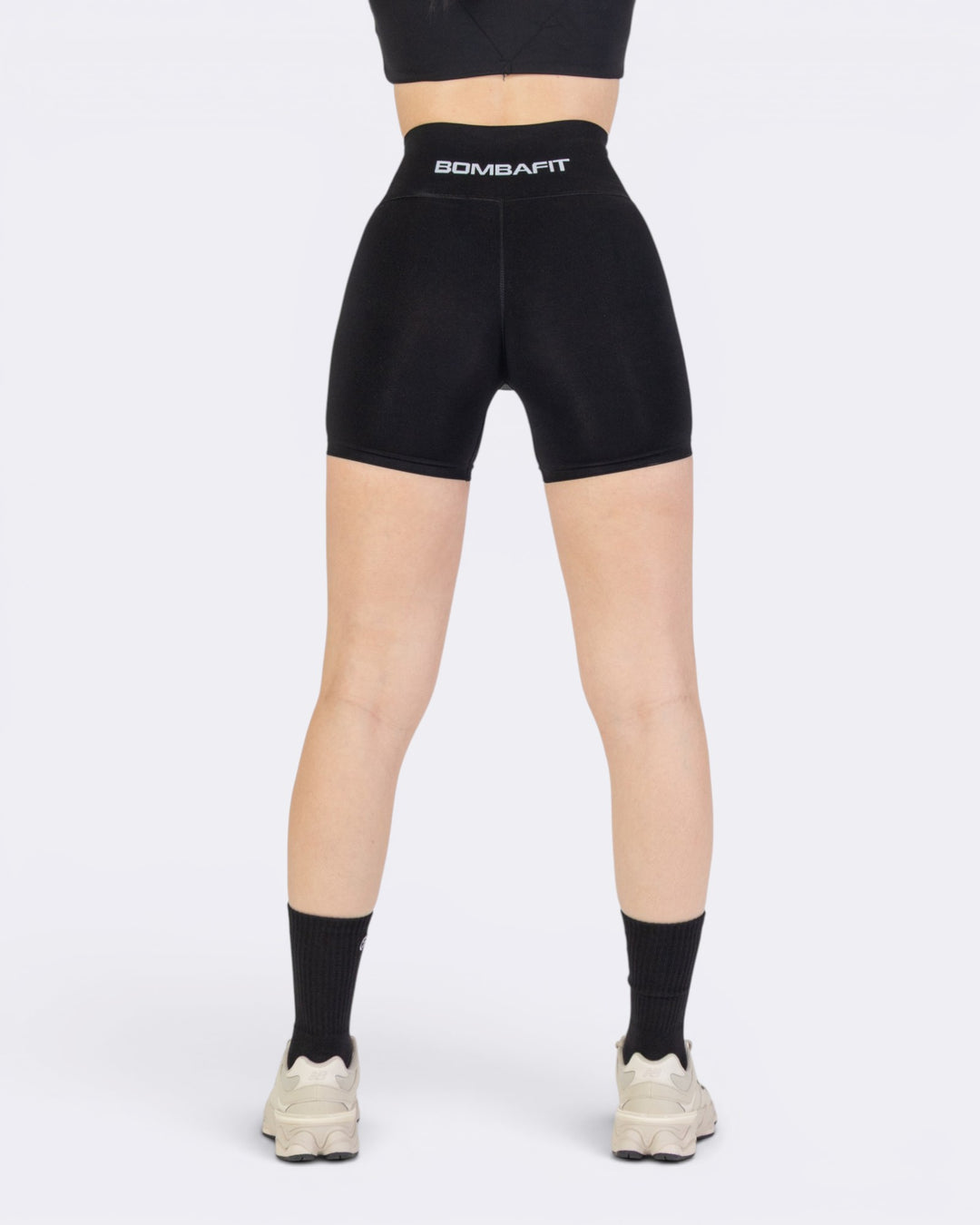 Clio Shorts Leggings - Nero - Bombafit