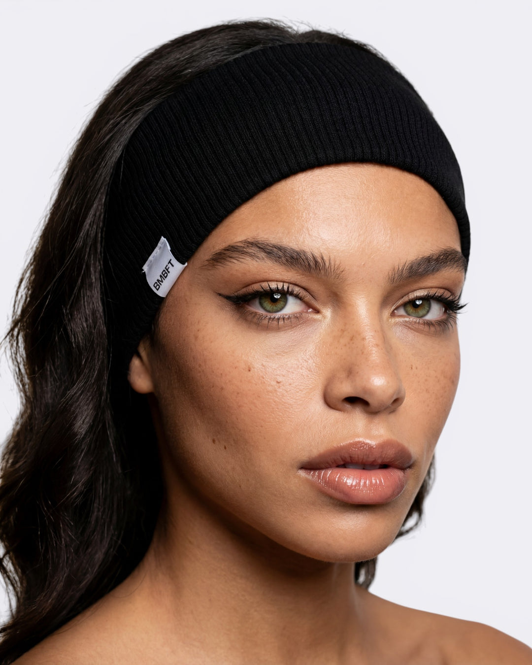 Fascia Capelli Rib Fit - Nero - Bombafit