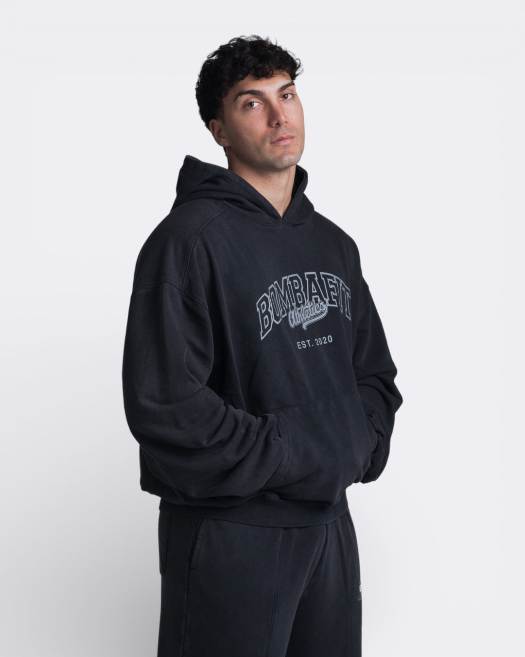 Hoodie Dark Era - Grigio Slavato