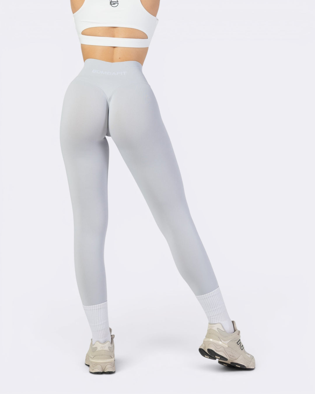 Oasis Leggings Push Up - Grigio Soft - Bombafit