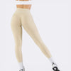 Oasis High Band Leggings Push Up - Beige - Bombafit