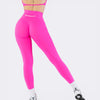 Oasis High Band Leggings Push Up - Rosa Shock - Bombafit