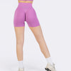 Nyx Texture Shorts Leggings - Rosa Lampone - Bombafit