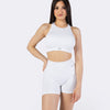Top Nyx Texture - Bianco - Bombafit