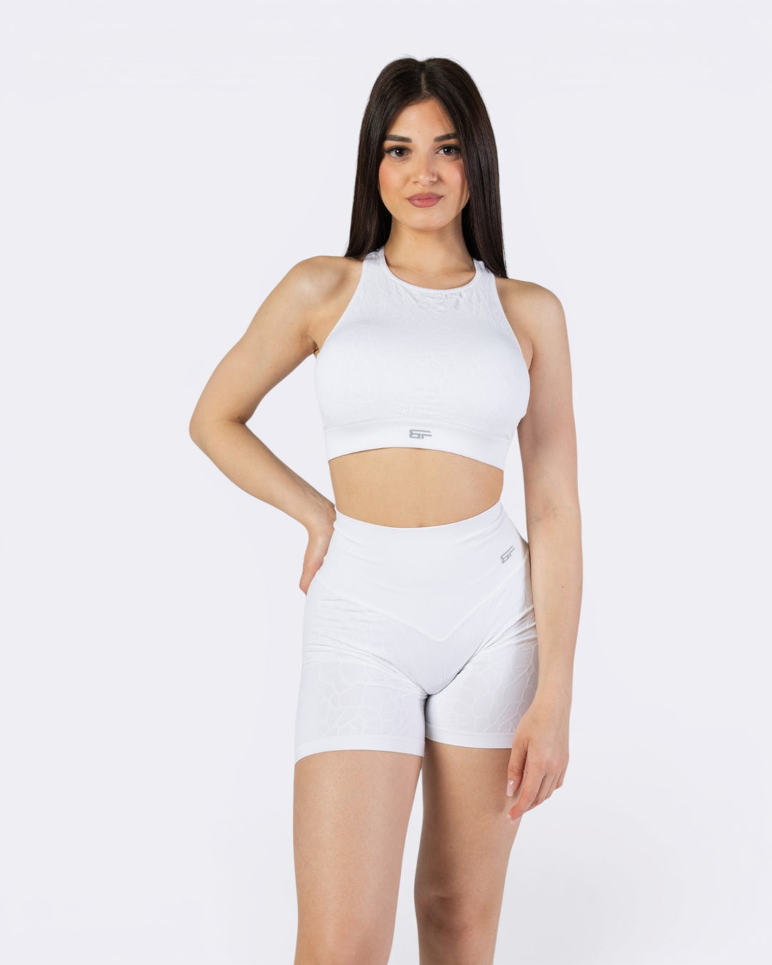 Top Nyx Texture - Bianco - Bombafit