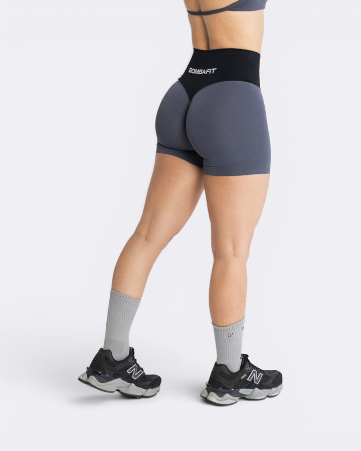Oasis Shorts Leggings Bicolor - Acero