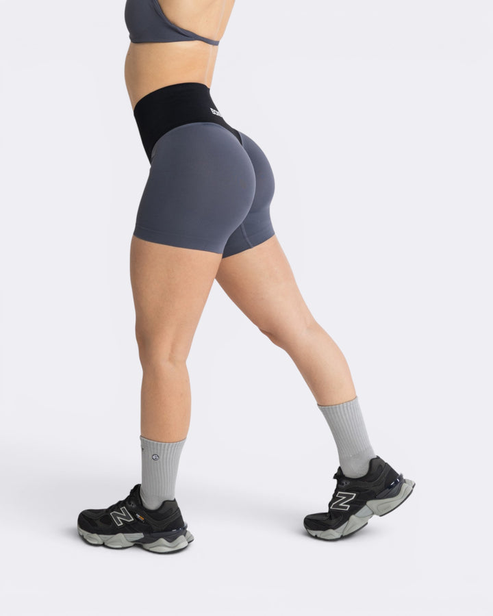 Oasis Shorts Leggings Bicolor - Acero