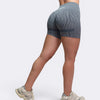 Oasis Shorts Leggings Zebra -  Acciaio - Bombafit