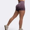 Oasis Shorts Leggings Zebra -  Viola plum - Bombafit