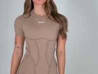 Playsuit Romper - Tan