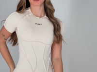 Playsuit Romper - Panna