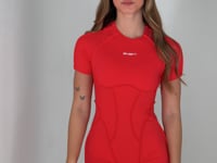 Playsuit Romper - Rosso