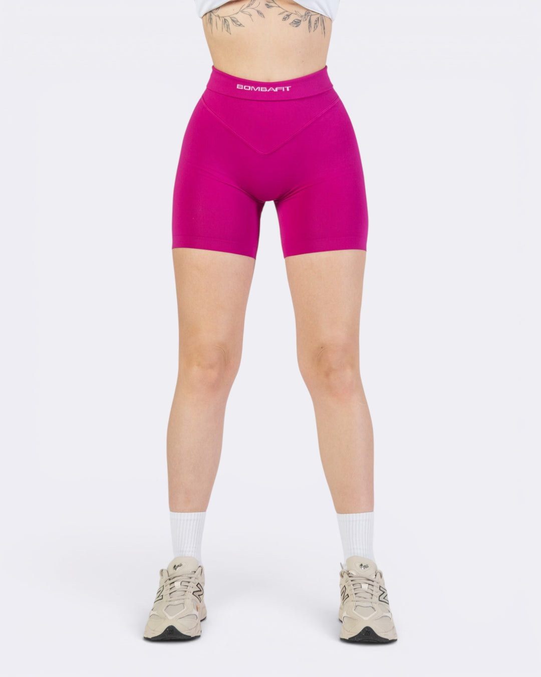 Pump It Shorts Leggings - Festival Fucsia - Bombafit