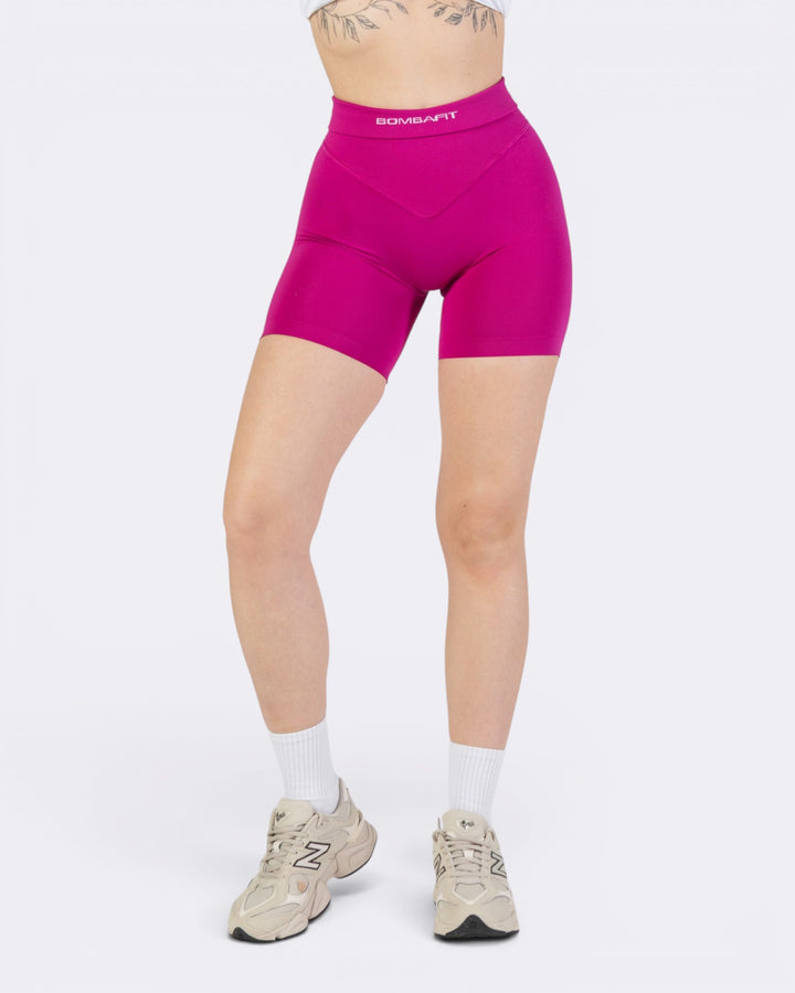 Pump It Shorts Leggings - Festival Fucsia - Bombafit