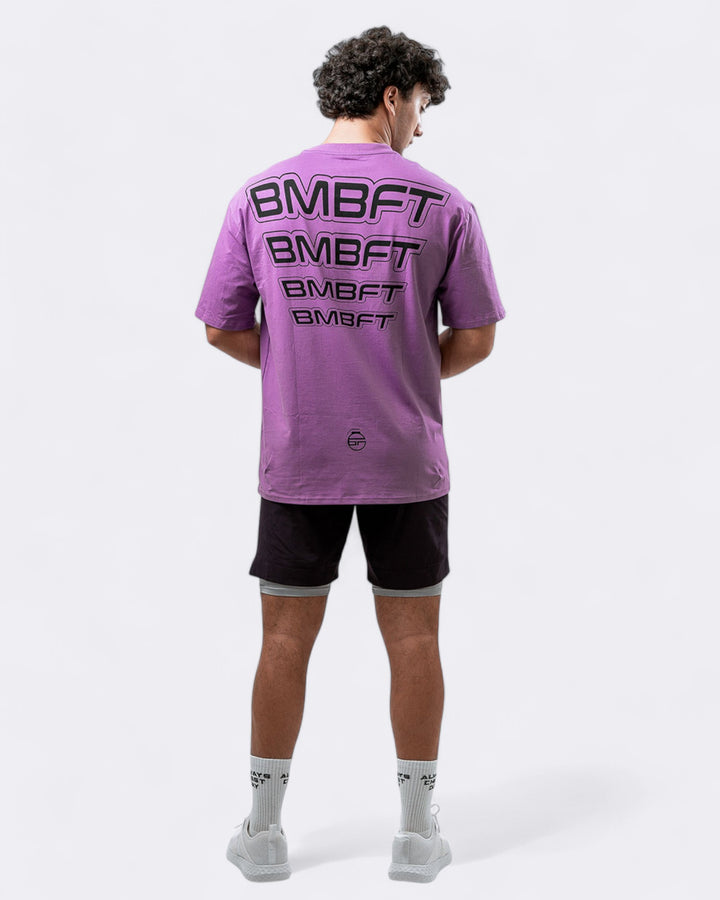 Oversized Wars T-shirt - Purple