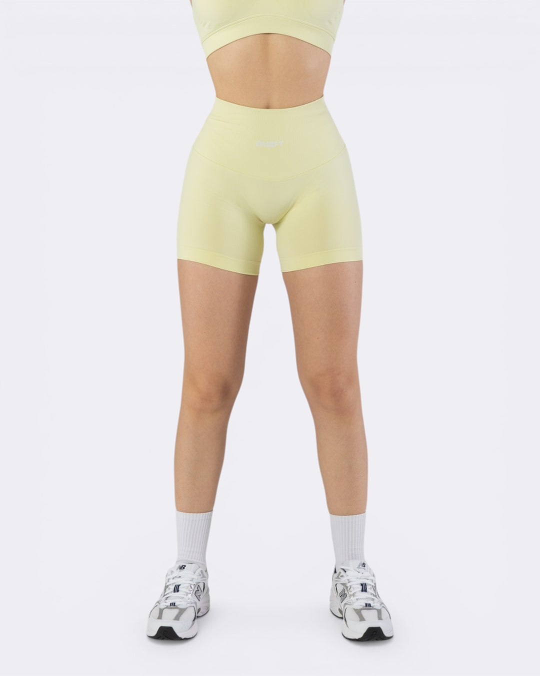 Oasis Shorts Leggings - Giallo Pastello - Bombafit