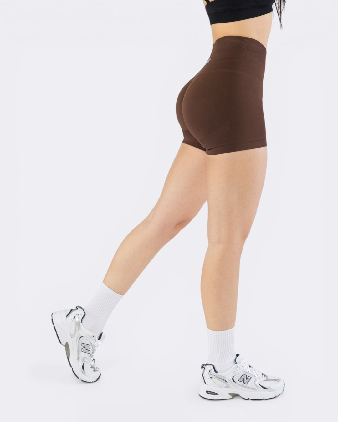 Oasis Shorts Leggings - Marrone - Bombafit