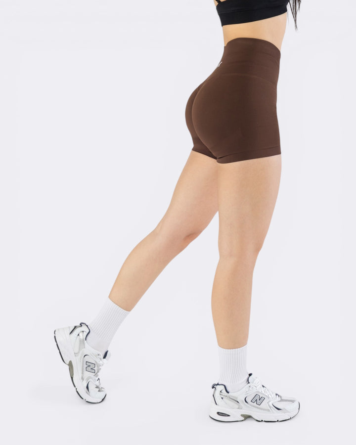 Oasis Shorts Leggings - Marrone - Bombafit