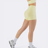 Oasis Shorts Leggings - Giallo Pastello - Bombafit