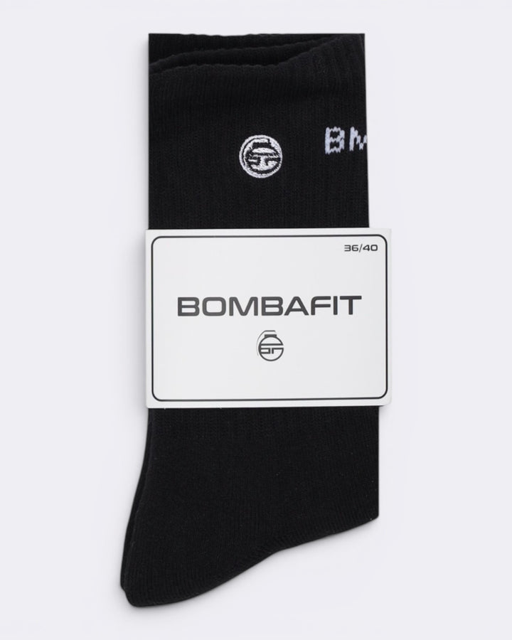 Socks Logo - Nero - Bombafit