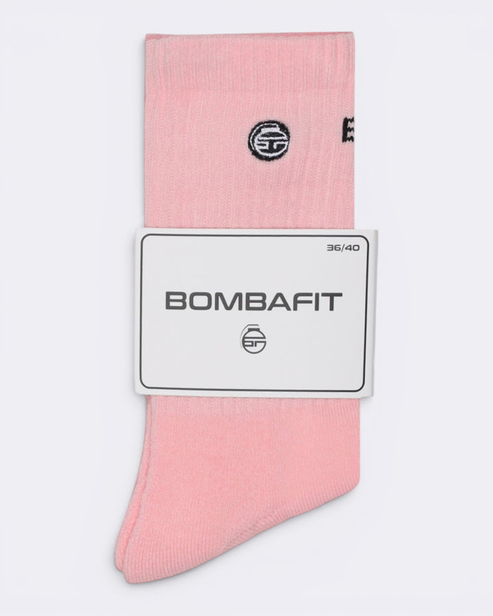Socks Logo - Rosa - Bombafit