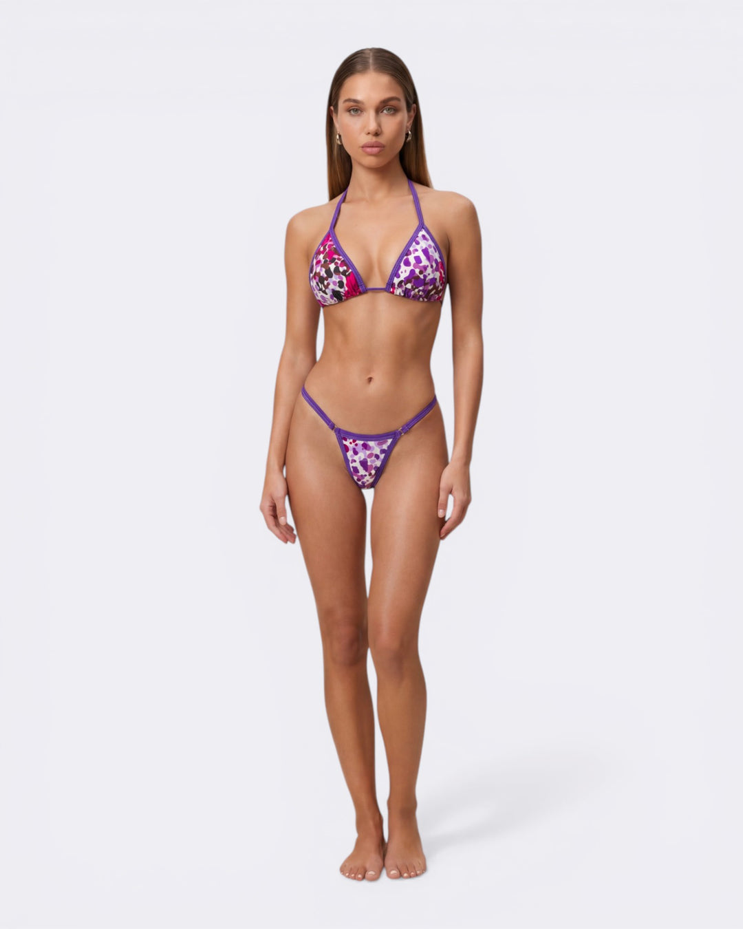 Costume Bikini Sunray Duo - Flower - Bombafit